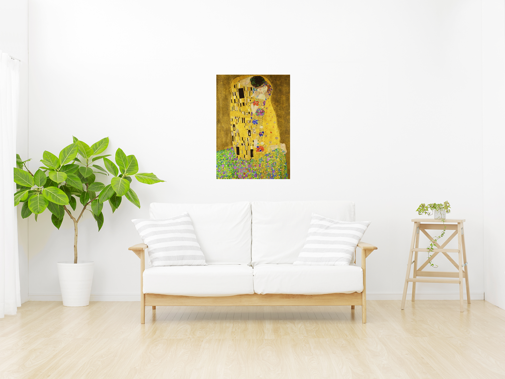 グスタフ・クリムト キス 複製版画 シルクスクリーン・ジクレ